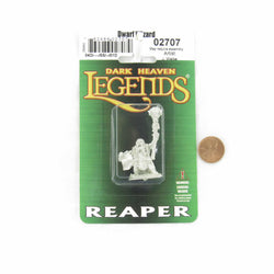 RPR02707 Odum Rumblebeard Dwarf Wizard Miniature Figurine 25mm Heroic Scale Dark Heaven Legends (ONLINE ORDER ONLY)