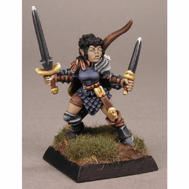 RPR02708 Janara Halforc Miniature Figurine 25mm Heroic Scale Dark Heaven Legends (ONLINE ORDER ONLY)