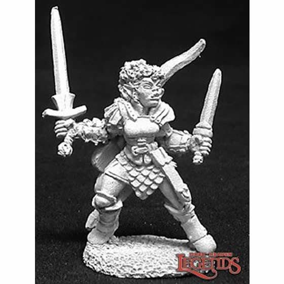RPR02708 Janara Halforc Miniature Figurine 25mm Heroic Scale Dark Heaven Legends (ONLINE ORDER ONLY)
