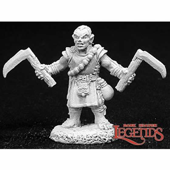 RPR02709 Biff Halfling Monk Miniature Figurine 25mm Heroic Scale Dark Heaven Legends (ONLINE ORDER ONLY)