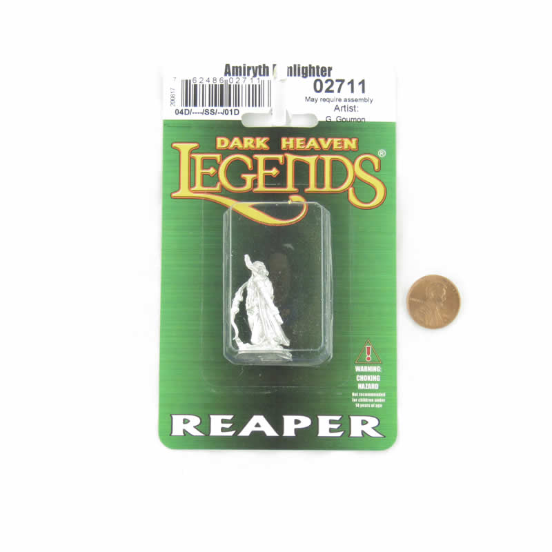 RPR02711 Amiryth Elmlighter Miniature Figurine 25mm Heroic Scale Dark Heaven Legends (ONLINE ORDER ONLY)
