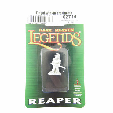 RPR02714 Fingal Winkbeard Gnome Miniature 25mm Heroic Scale (ONLINE ORDER ONLY)