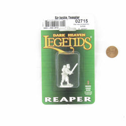 RPR02715 Sir Justin Templar Miniature 25mm Heroic Scale Dark Heaven Legends (ONLINE ORDER ONLY)