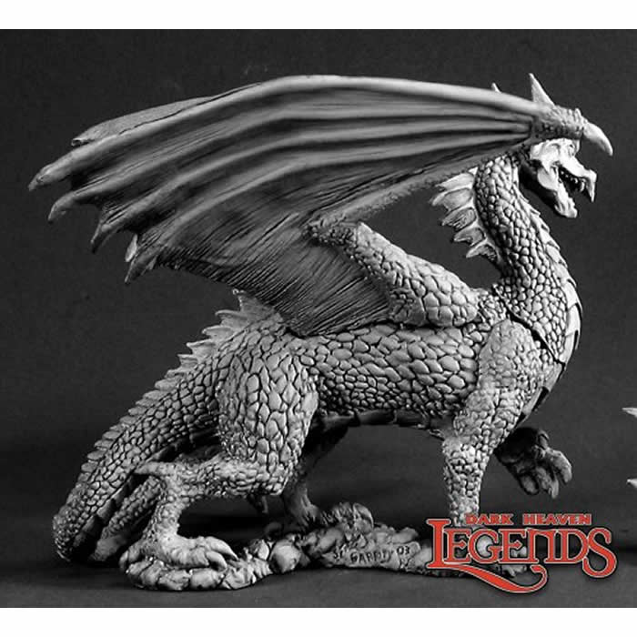 RPR02717 Dragon of Fire Miniature 25mm Heroic Scale Dark Heaven Legends (ONLINE ORDER ONLY)