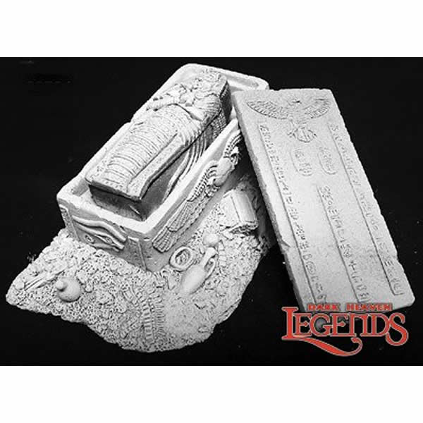 RPR02724 Egyptian Sarcophagus Miniature 25mm Heroic Scale Dark Heaven Legends (ONLINE ORDER ONLY)