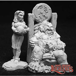 RPR02727 Swine Prince and Slave Miniature 25mm Heroic Scale Dark Heaven Legends (ONLINE ORDER ONLY)