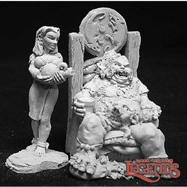 RPR02727 Swine Prince and Slave Miniature 25mm Heroic Scale Dark Heaven Legends (ONLINE ORDER ONLY)