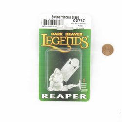 RPR02727 Swine Prince and Slave Miniature 25mm Heroic Scale Dark Heaven Legends (ONLINE ORDER ONLY)