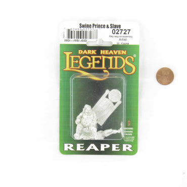 RPR02727 Swine Prince and Slave Miniature 25mm Heroic Scale Dark Heaven Legends (ONLINE ORDER ONLY)