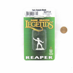 RPR02731 Yuri Female Monk Miniature 25mm Heroic Scale Dark Heaven Legends (ONLINE ORDER ONLY)