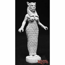 RPR02733 Egyptian Statue Bast Miniature 25mm Heroic Scale Dark Heaven Legends (ONLINE ORDER ONLY)
