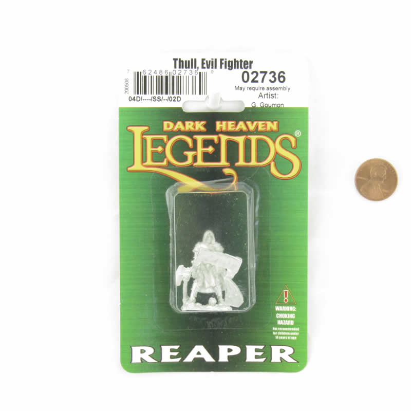 RPR02736 Thull Evil Fighter Miniature 25mm Heroic Scale Dark Heaven Legends (ONLINE ORDER ONLY)