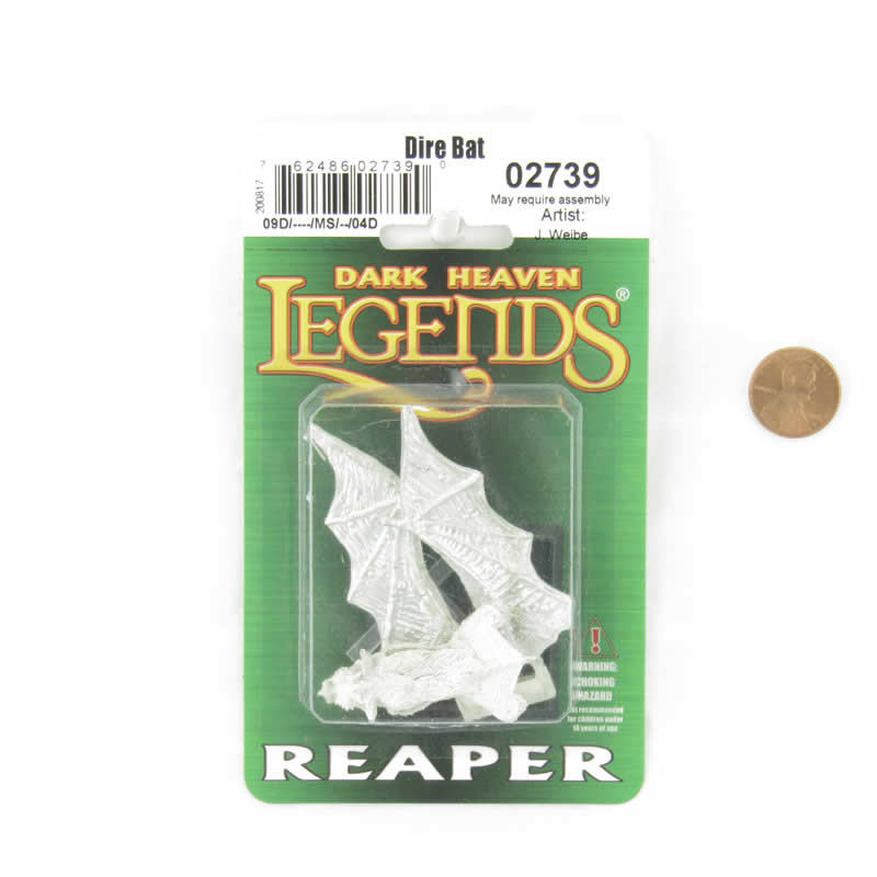 RPR02739 Dire Bat Miniature 25mm Heroic Scale Dark Heaven Legends (ONLINE ORDER ONLY)