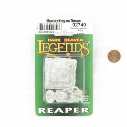 RPR02740 Throned Mummy King Miniature 25mm Heroic Scale Dark Heaven Legends (ONLINE ORDER ONLY)