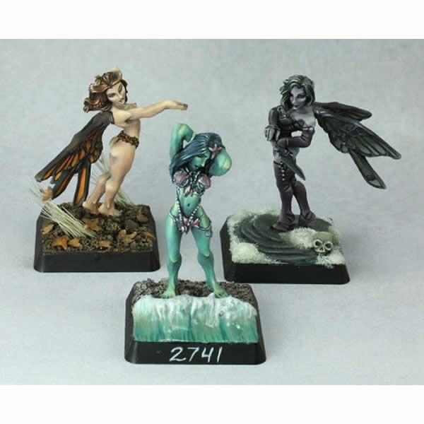 RPR02741 Fairies and Nymph Miniature 25mm Heroic Scale Dark Heaven (ONLINE ORDER ONLY)