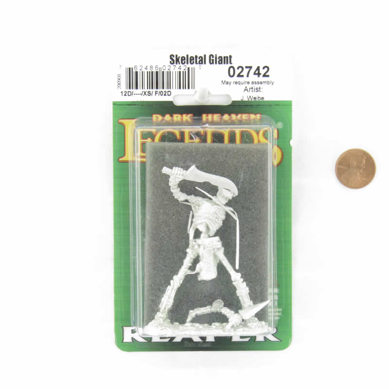 RPR02742 Skeletal Giant Miniature 25mm Heroic Scale Dark Heaven Legends (ONLINE ORDER ONLY)