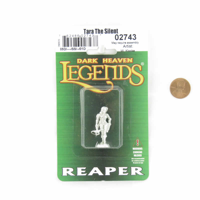 RPR02743 Tara the Silent Assassin Miniature 25mm Heroic Scale Dark Heaven Legends (ONLINE ORDER ONLY)