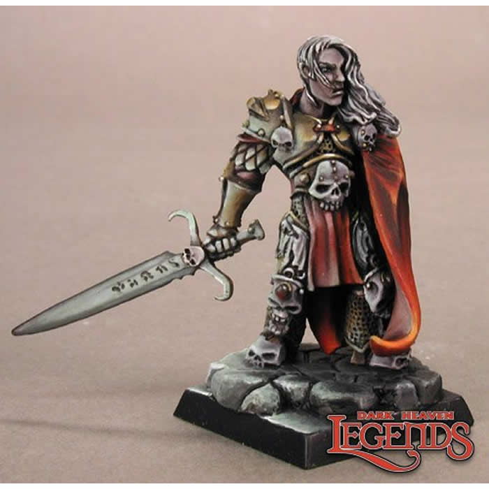 RPR02745 Ulern Anti Paladin Miniature 25mm Heroic Scale Dark Heaven Legends (ONLINE ORDER ONLY)