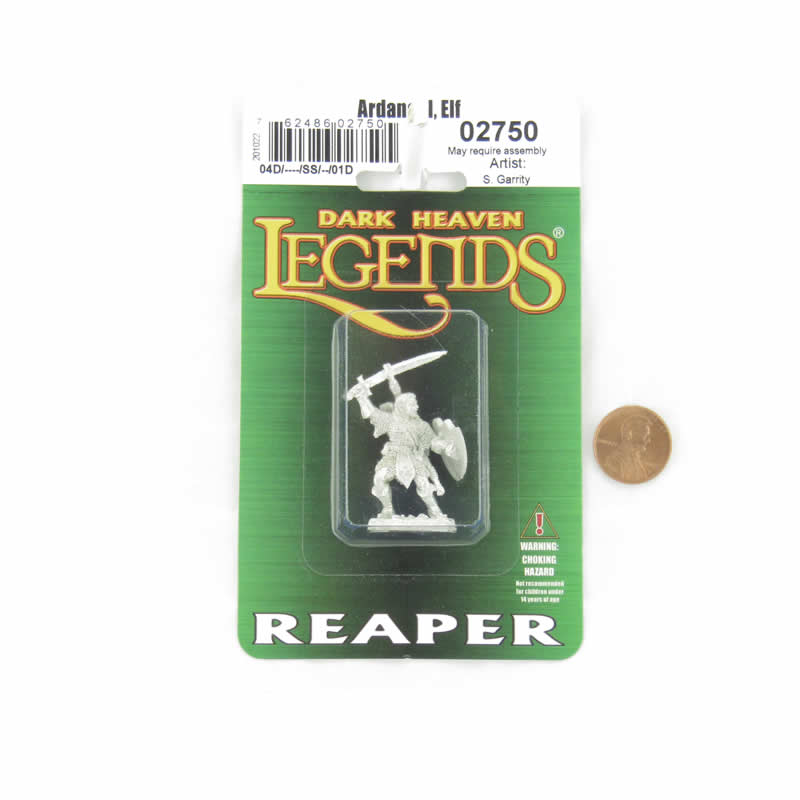RPR02750 Ardanael Elf Miniature Figurine 25mm Heroic Scale Dark Heaven Legends (ONLINE ORDER ONLY)