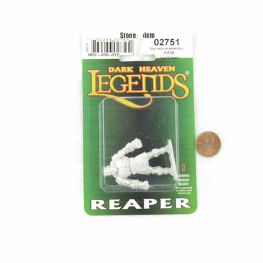 RPR02751 Stone Golem Miniature Figurine 25mm Heroic Scale Dark Heaven Legends (ONLINE ORDER ONLY)