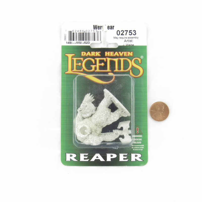 RPR02753 Werebear Miniature Figurine 25mm Heroic Scale Dark Heaven Legends (ONLINE ORDER ONLY)
