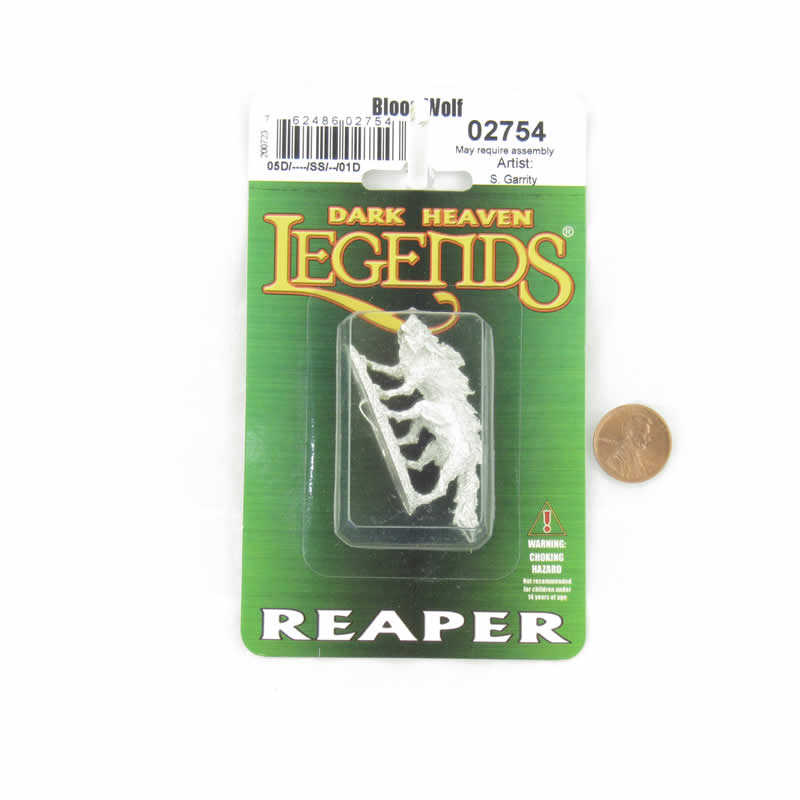 RPR02754 Blood Wolf Miniature Figurine 25mm Heroic Scale Dark Heaven Legends (ONLINE ORDER ONLY)