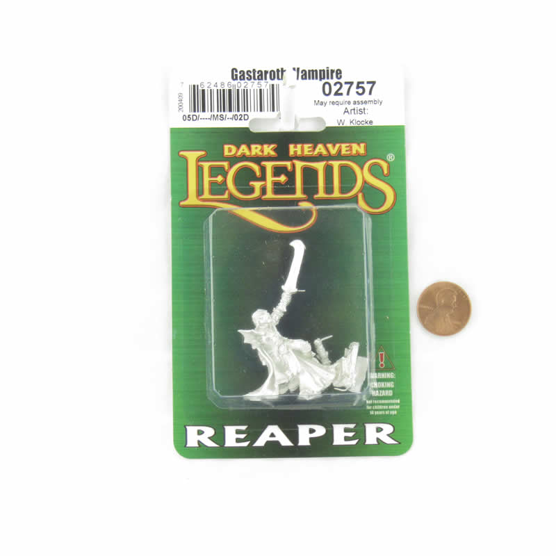RPR02757 Gastaroth Vampire Miniature 25mm Heroic Scale Dark Heaven Legends (ONLINE ORDER ONLY)