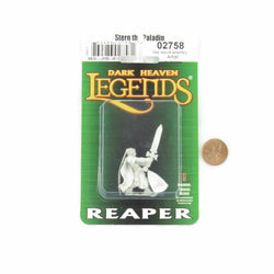 RPR02758 Stern Kestrelmann Paladin Miniature Figurine 25mm Heroic Scale Dark Heaven Legends Reaper Miniatures (ONLINE ORDER ONLY)