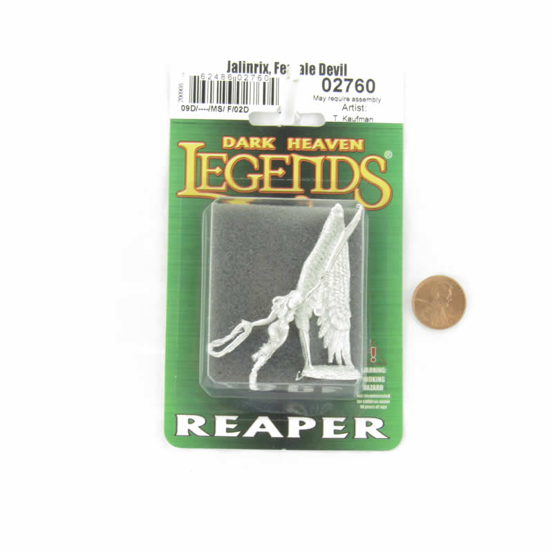 RPR02760 Jalinrix Female Devil Miniature Figurine 25mm Heroic Scale Dark Heaven Legends (ONLINE ORDER ONLY)