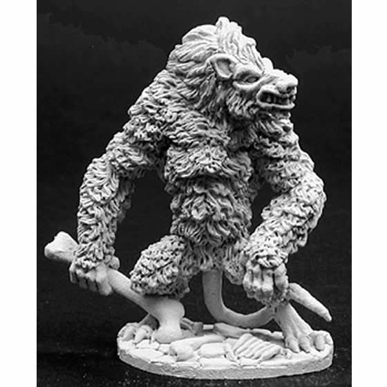 RPR02761 Skrattle Giant Ratman Miniature Figurine 25mm Heroic Scale Dark Heaven Legends (ONLINE ORDER ONLY)