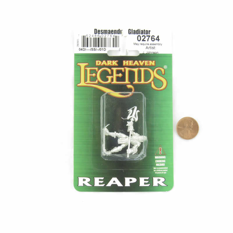 RPR02764 Desmaendus Gladiator Miniature Figurine 25mm Heroic Scale Dark Heaven Legends (ONLINE ORDER ONLY)