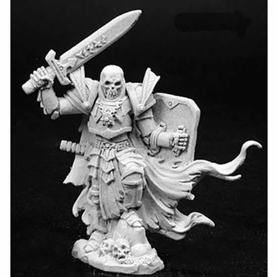 RPR02766 Arrius the Black Skeletal Champion Miniature Figurine 25mm Heroic Scale Dark Heaven Legends (ONLINE ORDER ONLY)
