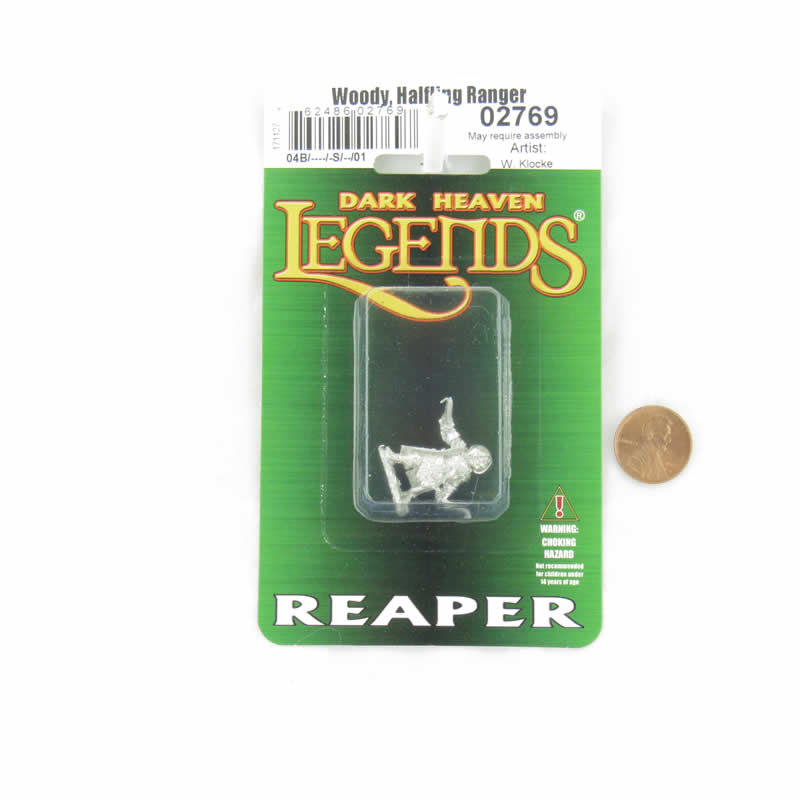 RPR02769 Woody Halfling Ranger Miniature Figurine 25mm Heroic Scale Dark Heaven Legends (ONLINE ORDER ONLY)