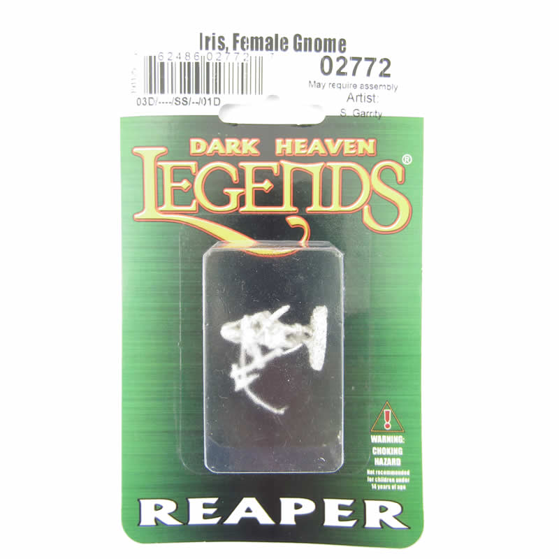 RPR02772 Iris Female Gnome Miniature Figurine 25mm Heroic Scale Dark Heaven Legends (ONLINE ORDER ONLY)
