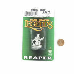 RPR02774 Braskus Gladiator Miniature Figurine 25mm Heroic Scale Dark Heaven Legends (ONLINE ORDER ONLY)
