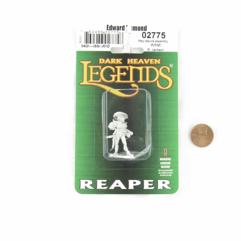 RPR02775 Edward Dumond Miniature Figurine 25mm Heroic Scale Dark Heaven Legends (ONLINE ORDER ONLY)
