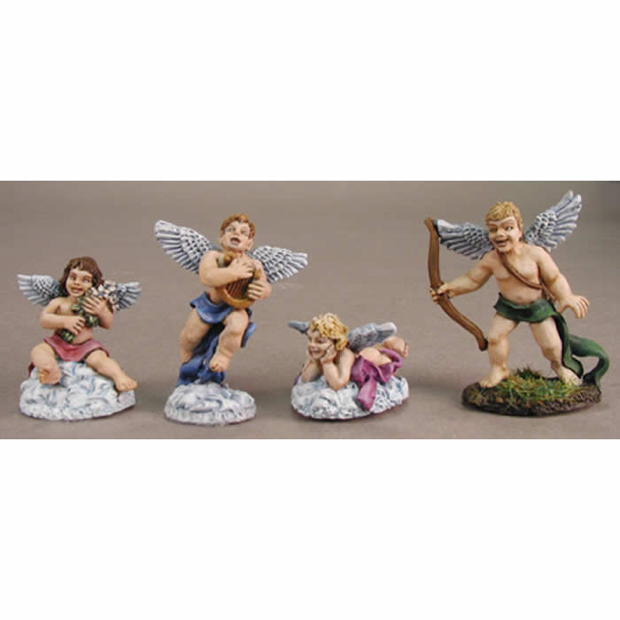 RPR02787 Cupid and Cherubs Miniature Figurine 25mm Heroic Scale Dark Heaven Legends (ONLINE ORDER ONLY)