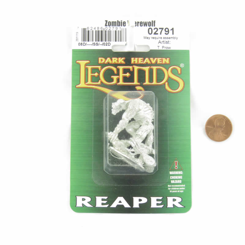 RPR02791 Zombie Werewolf Miniature Figurine 25mm Heroic Scale Dark Heaven Legends (ONLINE ORDER ONLY)