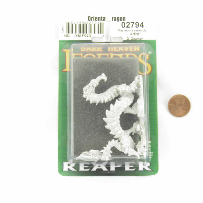 RPR02794 Oriental Dragon Miniature Figurine 25mm Heroic Scale Dark Heaven Legends (ONLINE ORDER ONLY)