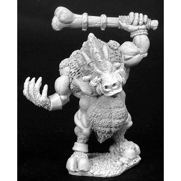 RPR02799 Gnort Dire Wereboar Miniature Figurine 25mm Heroic Scale Dark Heaven Legends (ONLINE ORDER ONLY)