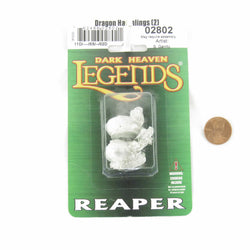 RPR02802 Dragon Hatchlings Miniature Figurine 25mm Heroic Scale Dark Heaven Legends (ONLINE ORDER ONLY)