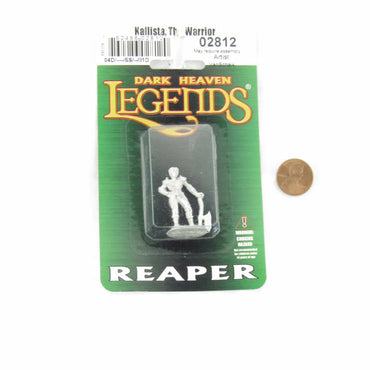 RPR02812 Kallista Female Mercenary Miniature Figurine 25mm Heroic Scale Dark Heaven Legends (ONLINE ORDER ONLY)