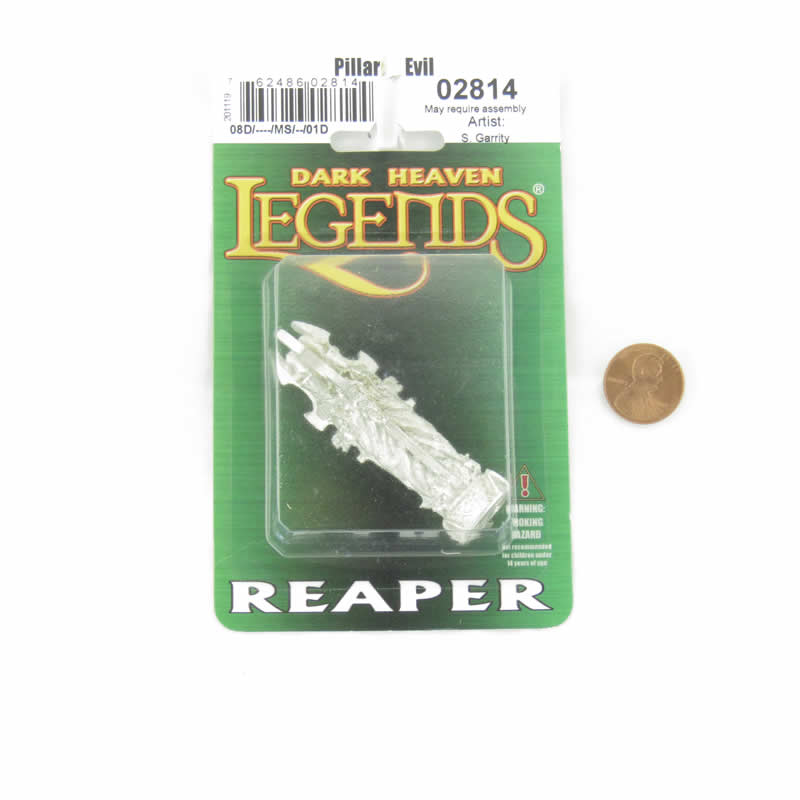RPR02814 Pillar of Evil Miniature Figurine 25mm Heroic Scale Dark Heaven Legends (ONLINE ORDER ONLY)