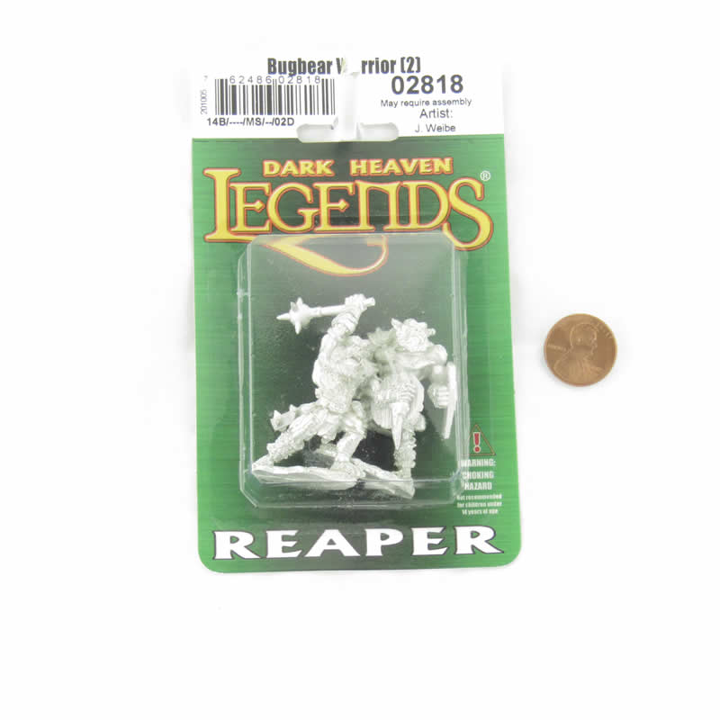 RPR02818 Bugbear Warriors Miniature Figurine 25mm Heroic Scale Dark Heaven Legends (ONLINE ORDER ONLY)