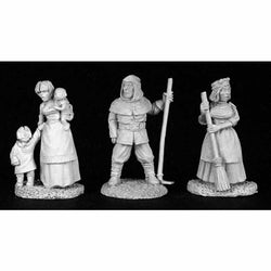 RPR02825 Townsfolk No.5 Miniature Figurine 25mm Heroic Scale Dark Heaven Legends (ONLINE ORDER ONLY)