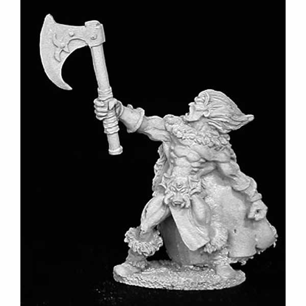 RPR02827 Koarlap Bloodhand Barbarian Miniature Figurine 25mm Heroic Scale Dark Heaven Legends (ONLINE ORDER ONLY)