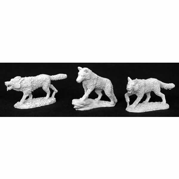 RPR02830 Wolf Pack Miniature Figurine 25mm Heroic Scale Dark Heaven Legends (ONLINE ORDER ONLY)