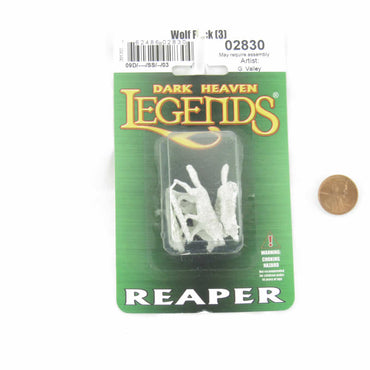 RPR02830 Wolf Pack Miniature Figurine 25mm Heroic Scale Dark Heaven Legends (ONLINE ORDER ONLY)