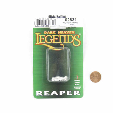 RPR02831 Olivia Halfling Miniature 25mm Heroic Scale Dark Heaven Legends (ONLINE ORDER ONLY)