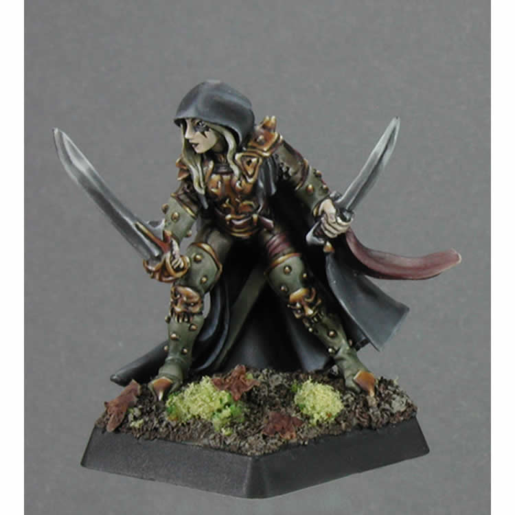 RPR02834 Deladrin Assassin Miniature Figurine 25mm Heroic Scale Dark Heaven Legends (ONLINE ORDER ONLY)